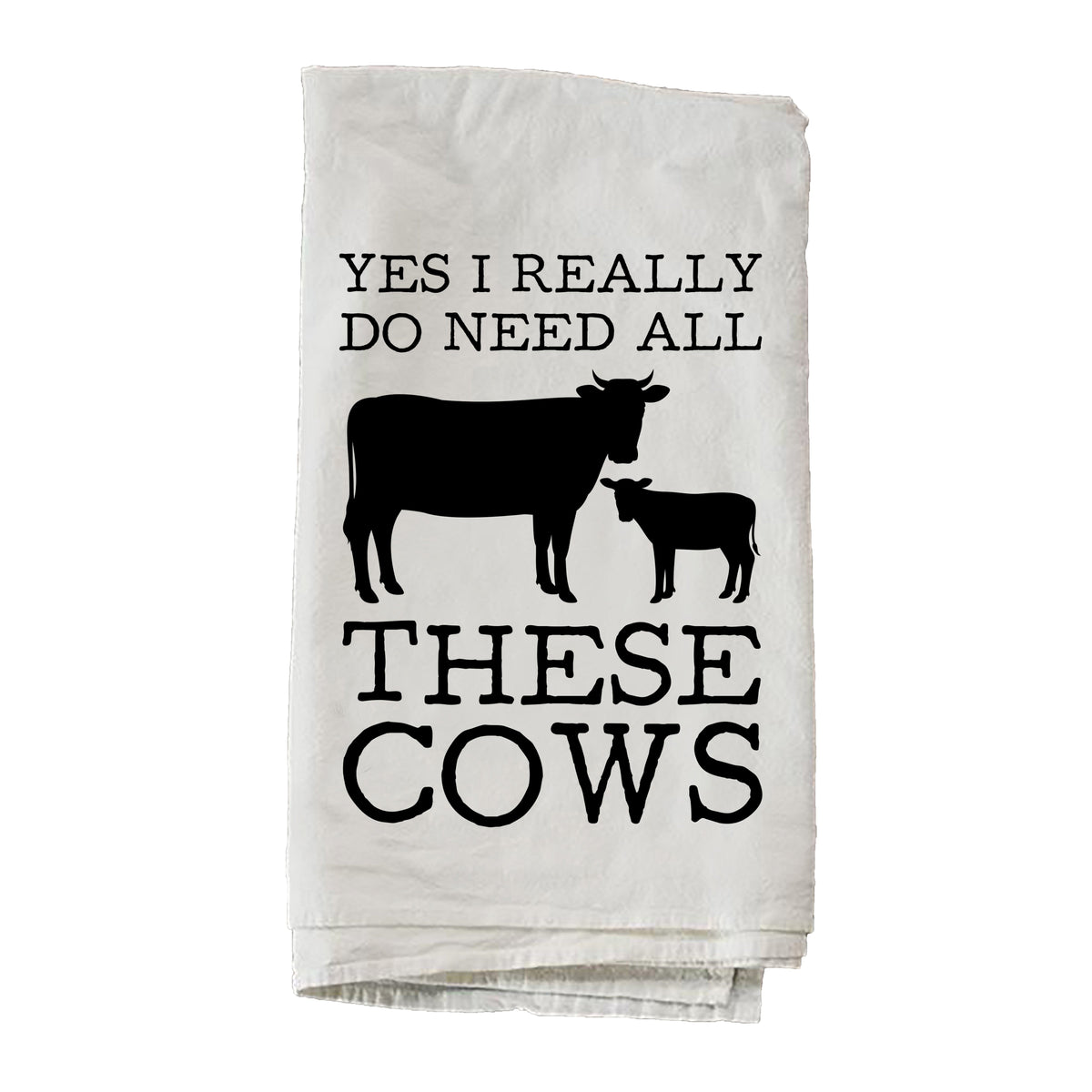 All These Cows Kitchen Towel