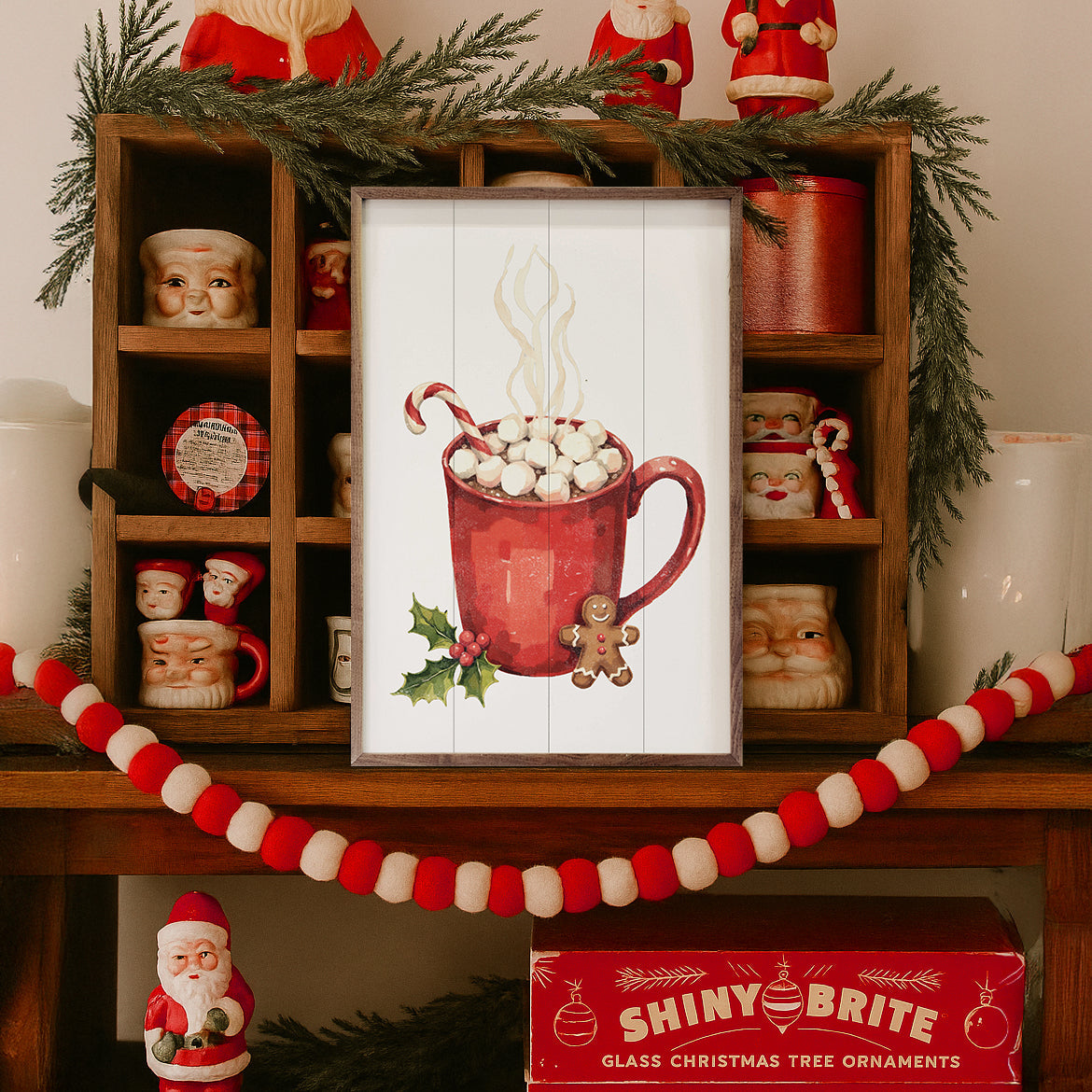 Christmas Hot Cocoa Wall Art