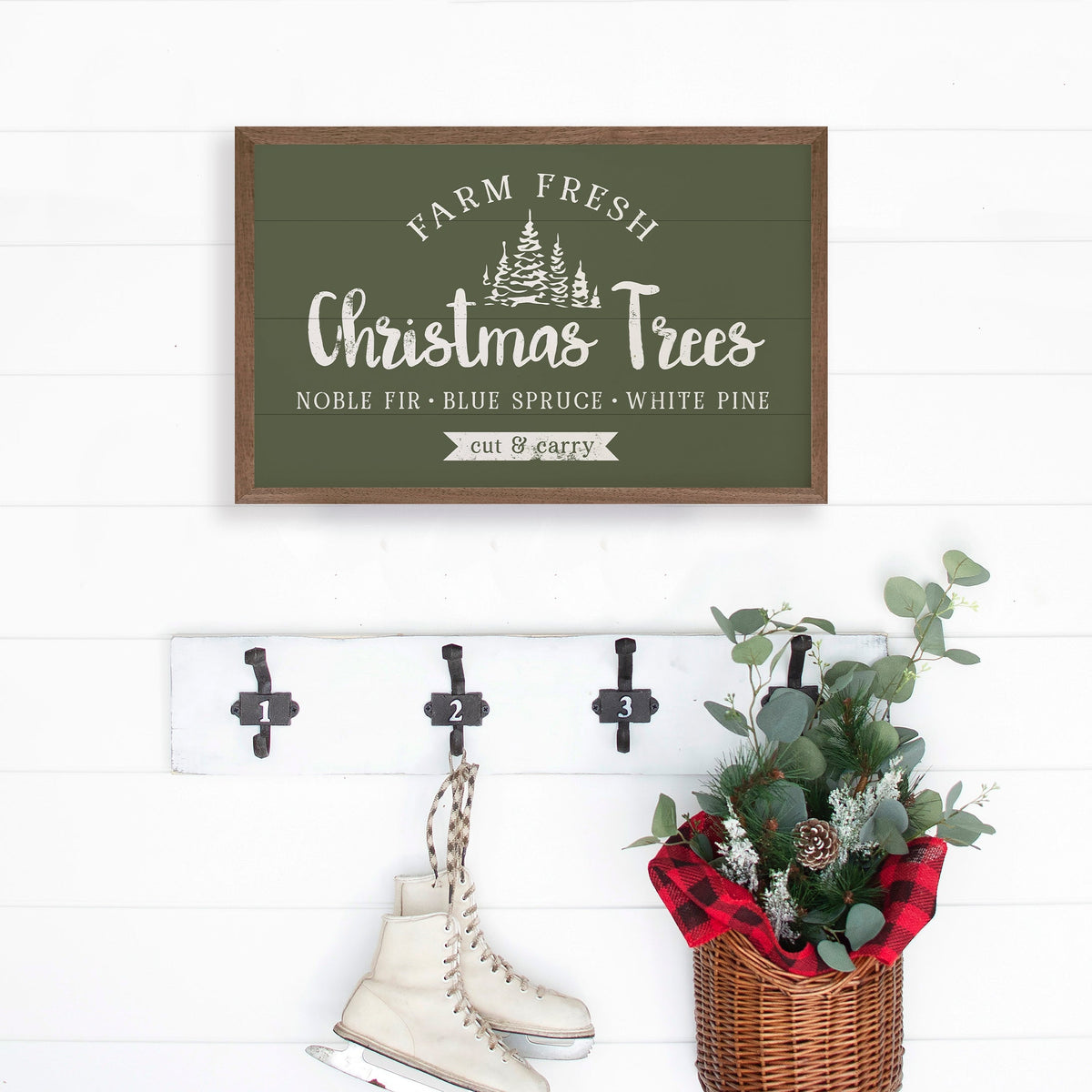 Farm Fresh Christmas Trees Wall Art
