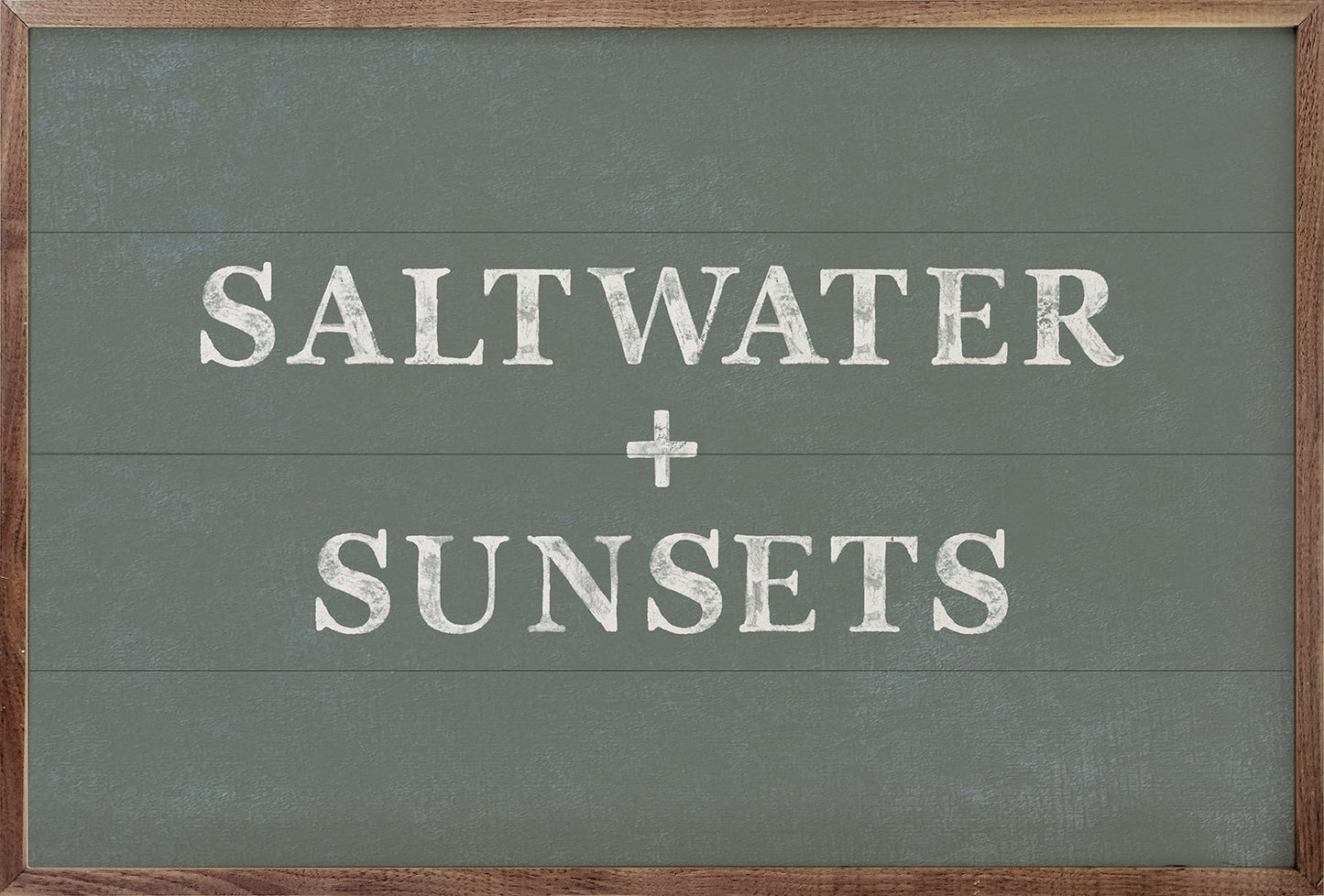 Saltwater And Sunsets