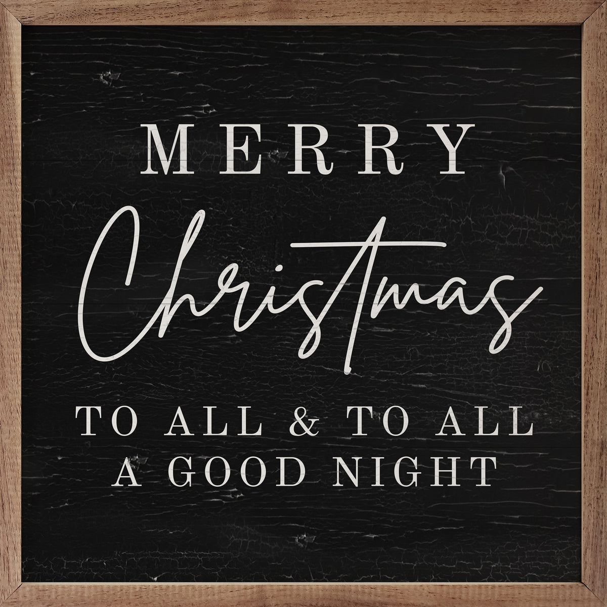 Merry Christmas To All Wall Art