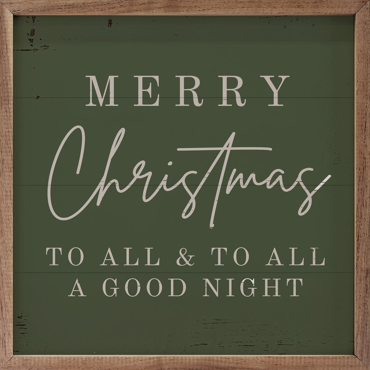 Merry Christmas To All Wall Art