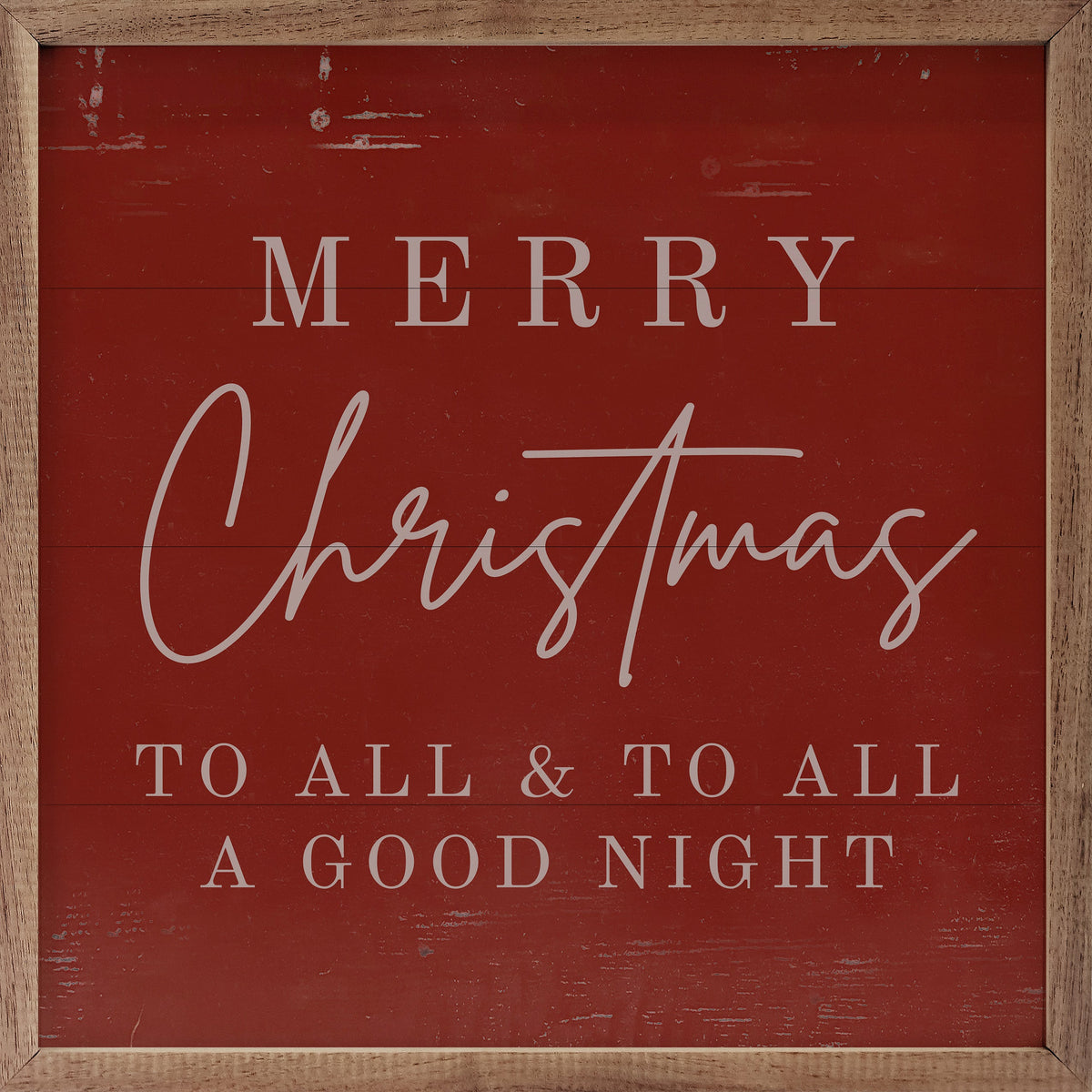 Merry Christmas To All Wall Art