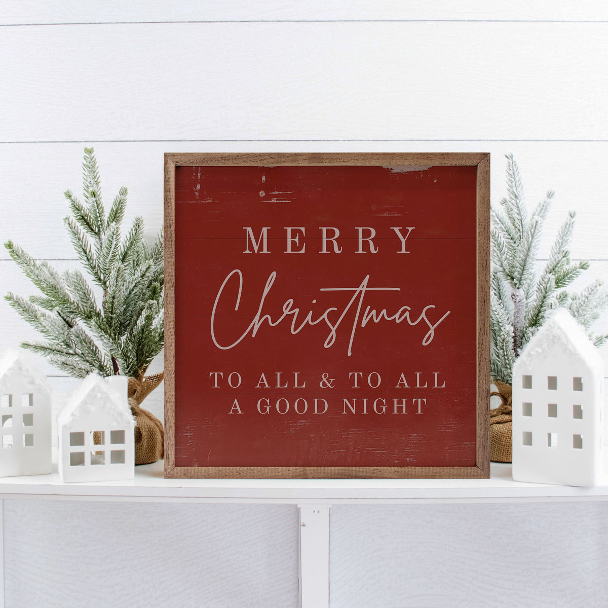 Merry Christmas To All Wall Art