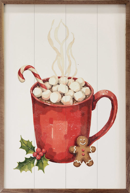 Christmas Hot Cocoa Wall Art