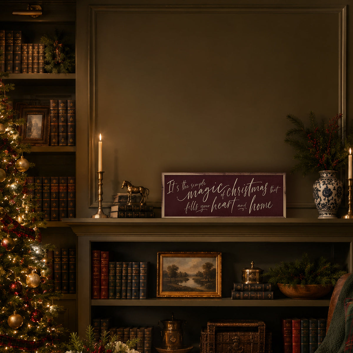 The Simple Magic Of Christmas Wall Art