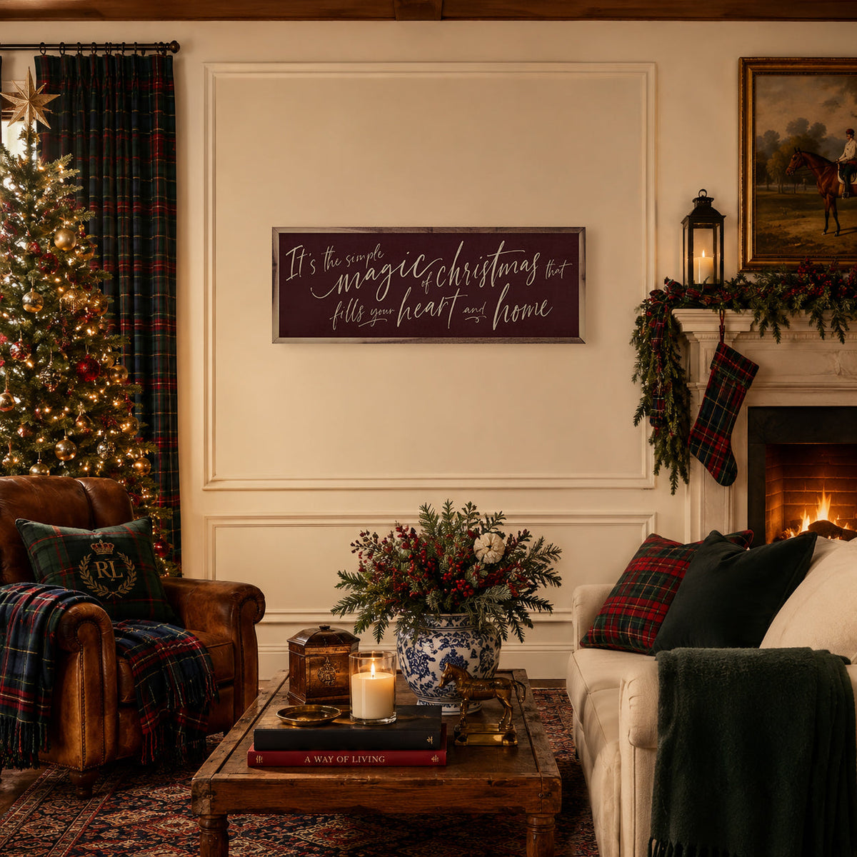 The Simple Magic Of Christmas Wall Art