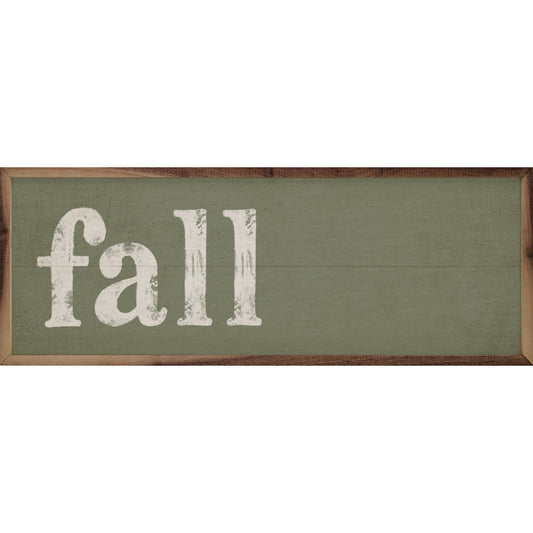 Rustic Distressed Fall Wall Sign | Farmhouse Autumn Décor