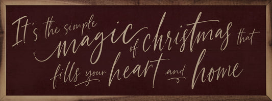 The Simple Magic Of Christmas Wall Art