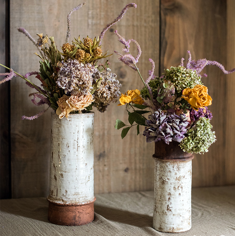 Rustic Handmade Ceramic Vase Collection