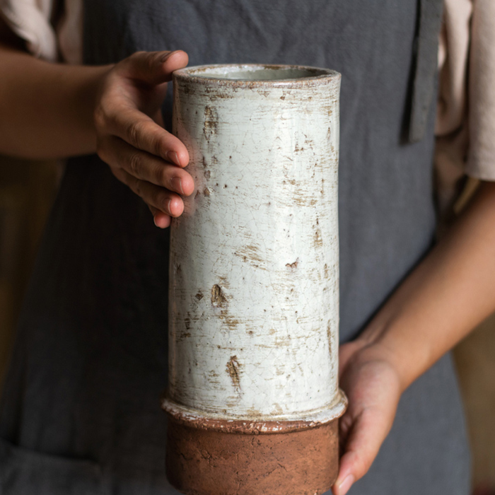 Rustic Handmade Ceramic Vase Collection