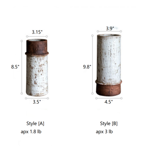 Rustic Handmade Ceramic Vase Collection